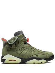 Nikee Air Jordann Retro 6 Travis Scott Olive