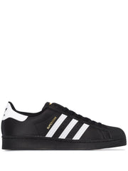Adidas Superstar Black White Leather