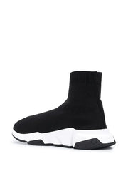 BALENCIAGA SPEED TRAINER BLACK WHITE
