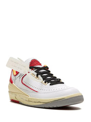 nikee jordan 2 low OFfF WHITE X CHICAGO WHITE RED sale