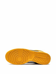 sb dunk low championship goldenrod black white