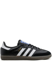 Addidas samba black white women with keychain