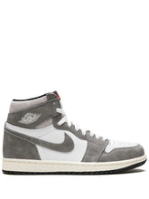 Nike Air Jordan Retro 1 High Washed Grey Black