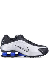 Nikee Shox R4 Black Metallic Silver Racer Blue
