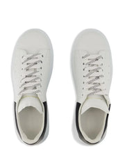 Alexander McQuee.n White Sneakers With Card Bill carry Bag & Og Box