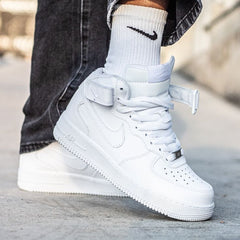 Nike Airforce 1 Mid Leather White