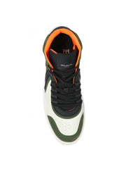 Balmain B Skate High Top Sneaker Green