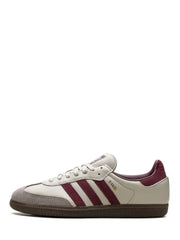 Adida_ss Samba OG Men s Wonder White Maroon ( Sale )