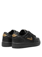 Air jordan retro 1 make black metallic gold 103