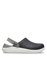 crocss literide black white