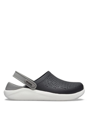 crocss literide black white