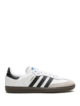 ADIDA.S SAMBA WHITE BLACK WITH KEYCHAIN WOMENS FIX