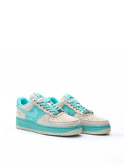 nikee airforce 1 low X tiffany GREY BLUE