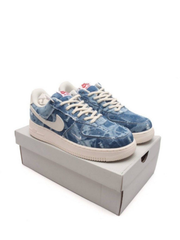 nikee airforce 1 denim blue