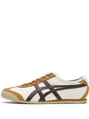 ONITSUK.A TIGER MEXICO 66 CREAM LICORICE BROWN