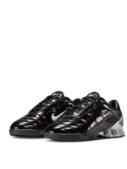 Nikee Total 90 Shox MagiaBlack and Metallic Silver