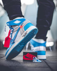 Nike Off White X Air Jordan 1 Retro High OG UNC