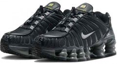 Nikee Shox TL Black And Metallic Silver