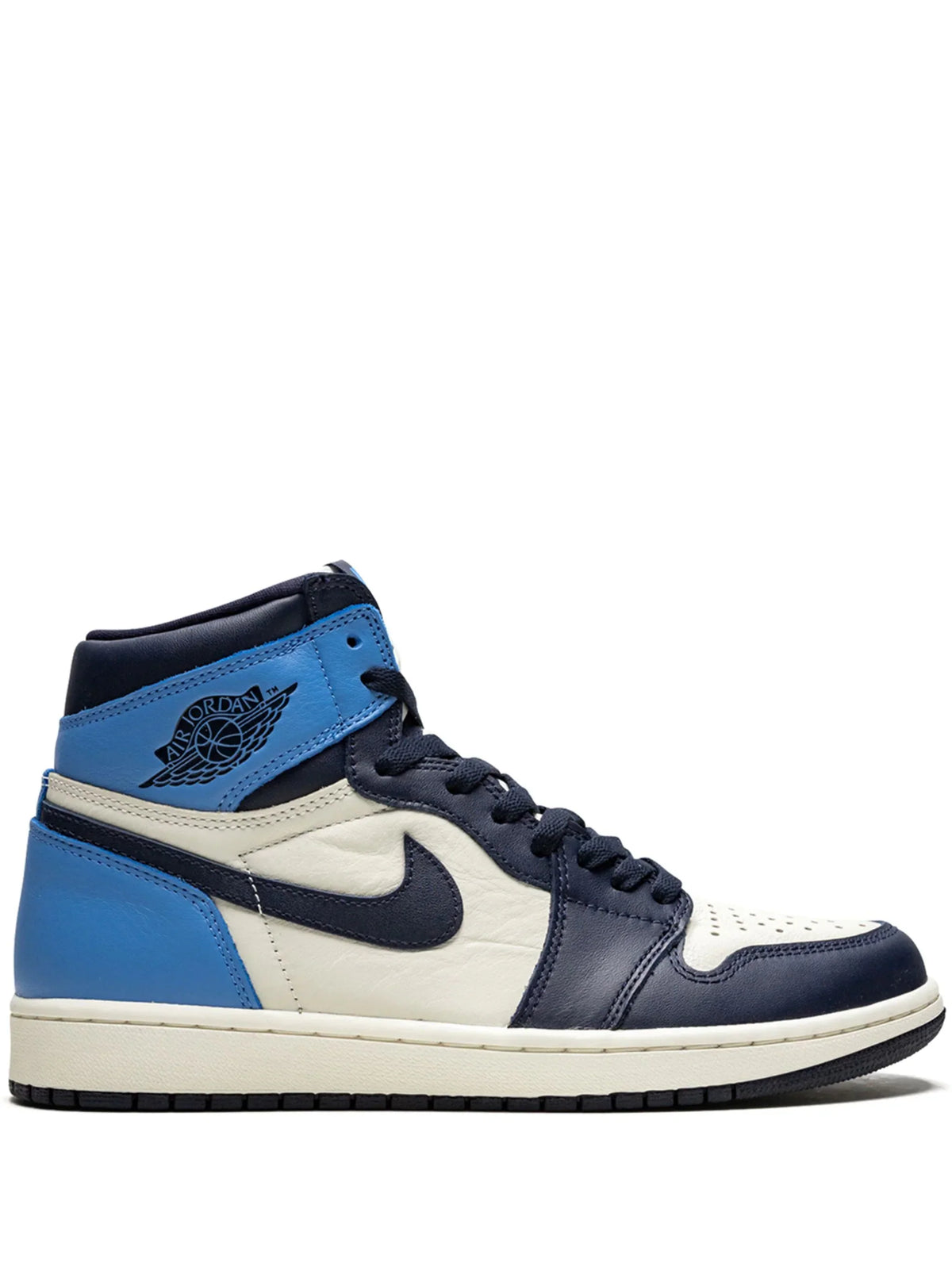Nikee Air Jordan 1 Retro High Obsidian Blue Semi UA 176