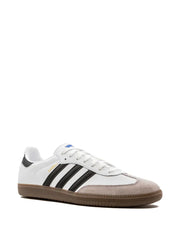 ADIDA.S SAMBA WHITE BLACK WITH KEYCHAIN
