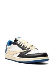 Jordan 1 Low Fragment X Travis Scott Without Plastic Packing Semi UA