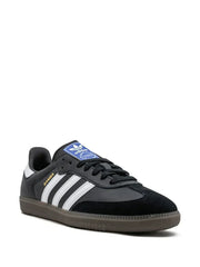 Addidas samba black white women with keychain