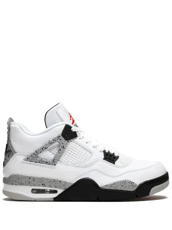 Nikee Air Jordan Retro 4 White Cement Semi Ua Quality