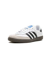 ADIDA.S SAMBA WHITE BLACK WITH KEYCHAIN WOMENS FIX