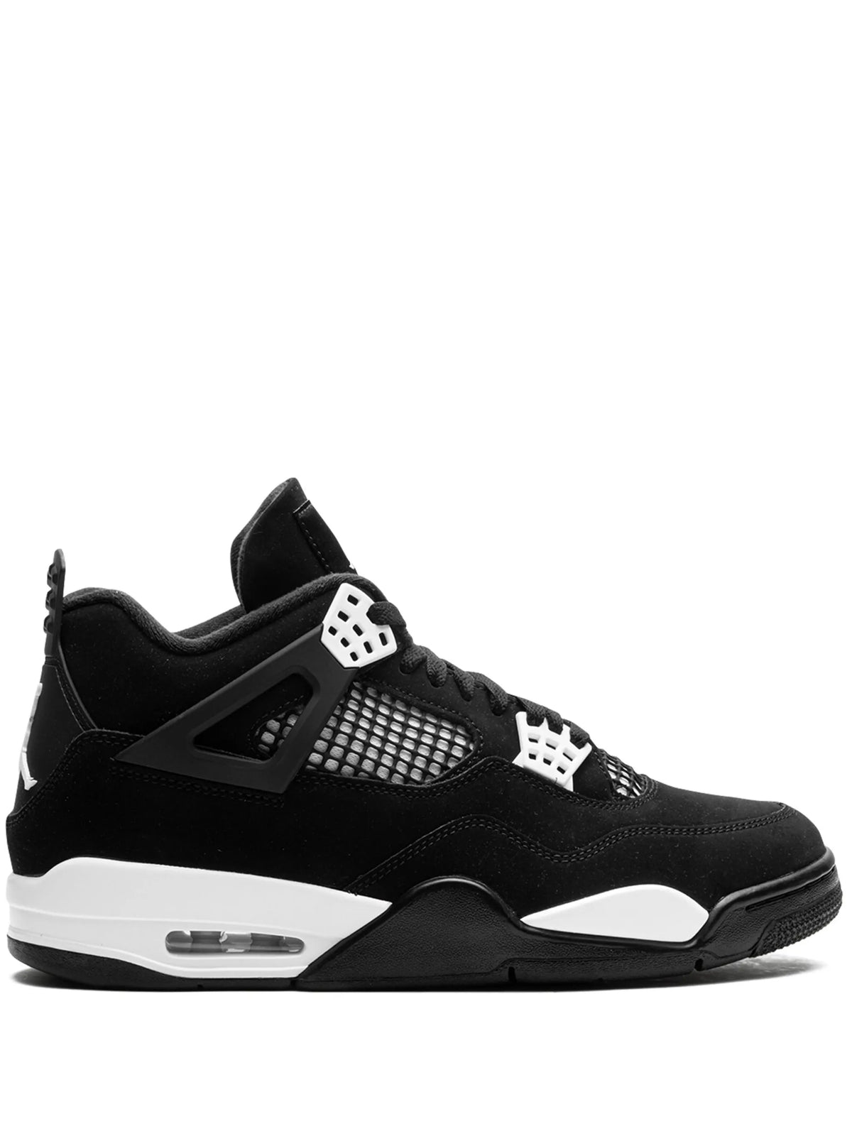 Air Nikee Jordan Retro 4 Thunder Black White Semi UA