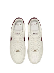 airforce 1 07 low white dark red x supreme x the north face