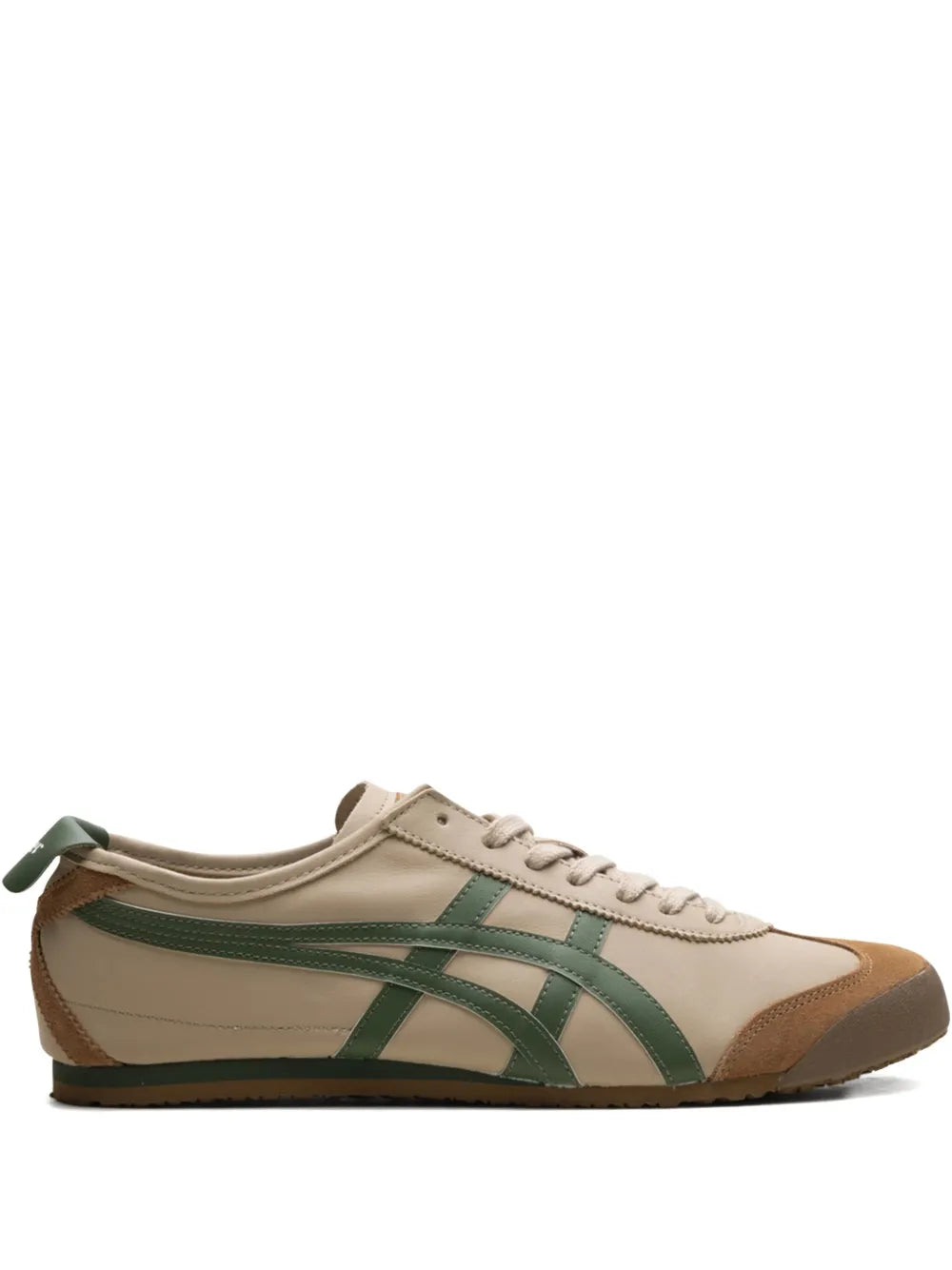 Onitsukaa Tiger MEXICO 66 Beige Grass Green 1st Leather Quality Fix