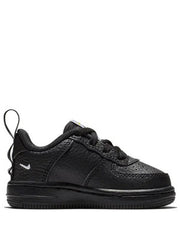 Niike air force 1 low utility black shoe