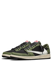 AIR JORDAN RETRO 1 TRAVIS SCOTT Low Olive