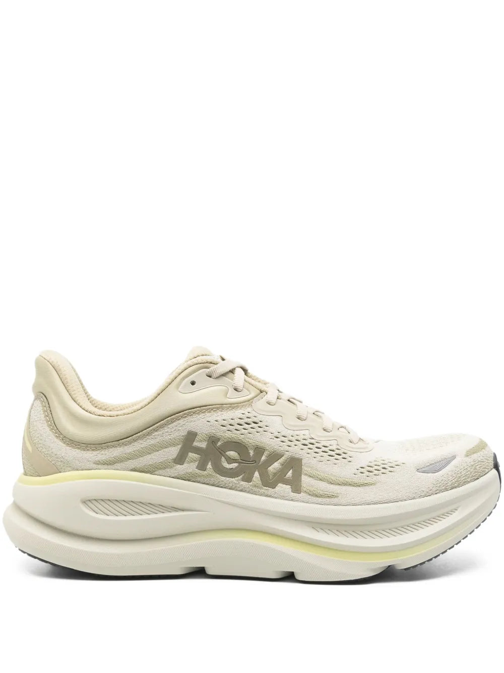 HOKA Bondi 9 Grassland Oyster Mushroom