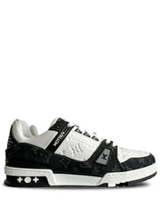 Louiss Vuitton LV Trainer White Black