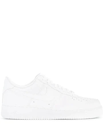 AIRFORCE 1 LOW WHITE PURE LEATHER WITHOUT BAG