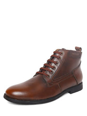 Zaraa Goat Brown Leather Formal