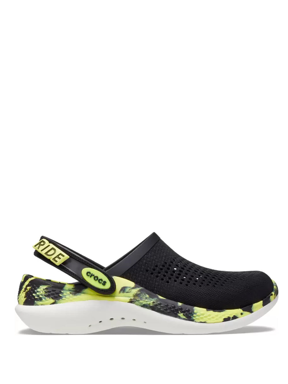 Crocss lite ride 360 black yellow