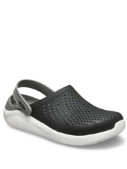 crocss literide black white