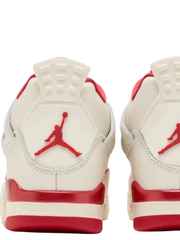 NIK.E AIR JORDAN RETRO 4 VALENTINES SIERRA RED
