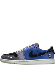 Nik air jordan retro 1 low x zion williamson voodoo alternate blue