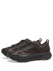 Hoka X Satisfy One Mafate Speed 4 Lite Coffee