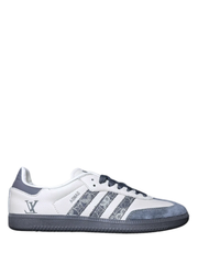Adidass Samba X Louiis Vuitton Dark Grey