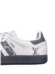 Adidass Samba X Louiis Vuitton Dark Grey