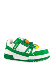 Louiss Vuittonn TRAINER Maxi Green WHITE