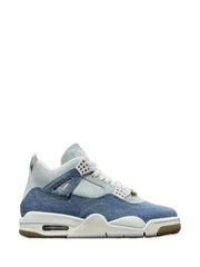AIR JORDAN RETRO 4 WORN BLUE DENIM