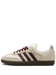 Adida.s Samba Wonder White Maroon Women Leather Quality FIX