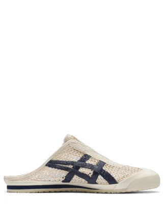 onitsukaa tiger Mexico 66 Sabot Half Cut Shoe Cream NavyFIX