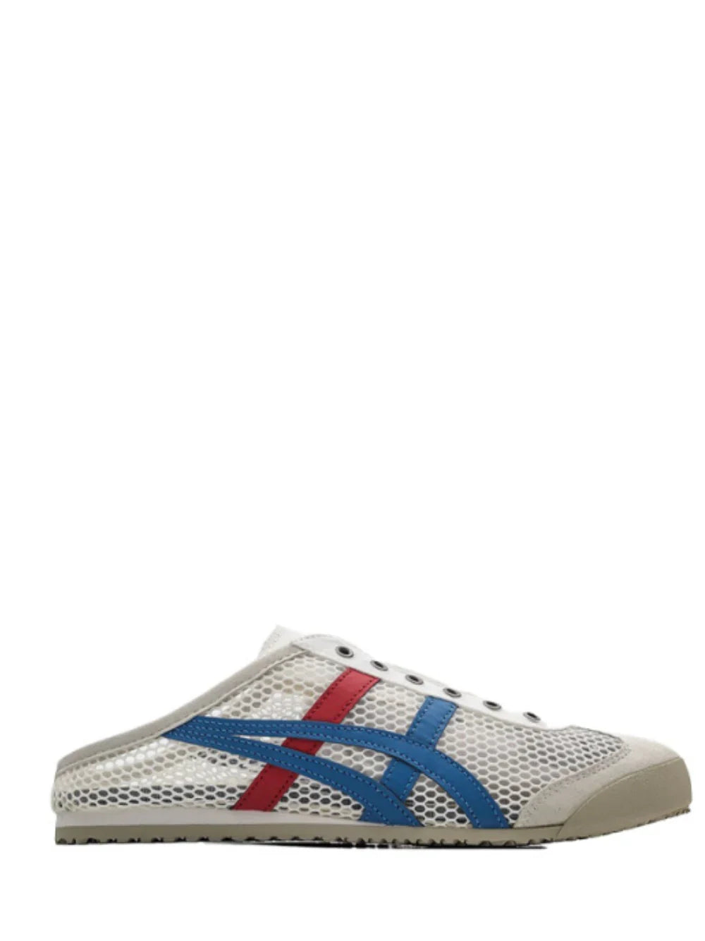 Onitsuka Tiger Mexico 66 Sabot Half Cut Shoe Sneaker White Blue Red