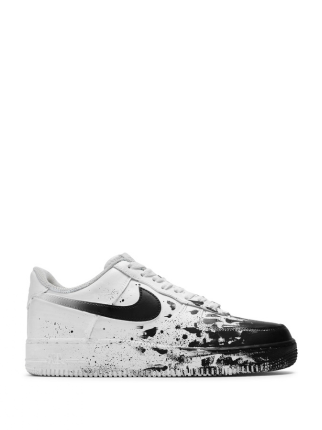 Nike Airforce 1 Black paint custom